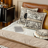 3design lucky logo luxury cushion
