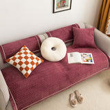 3color classic knit sofa cover