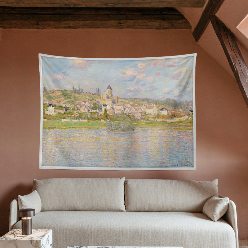 7design oil art tapestry
