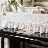 4design lace frill piano cover