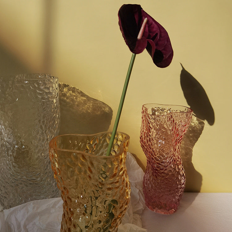 5color winding scale vase