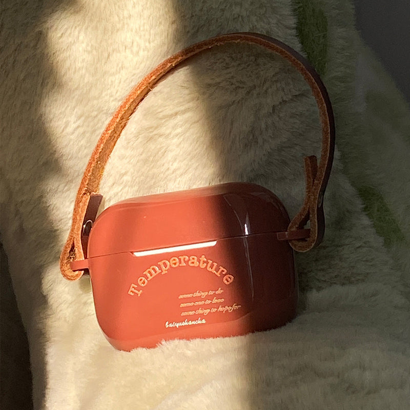 leather belt Airpods case