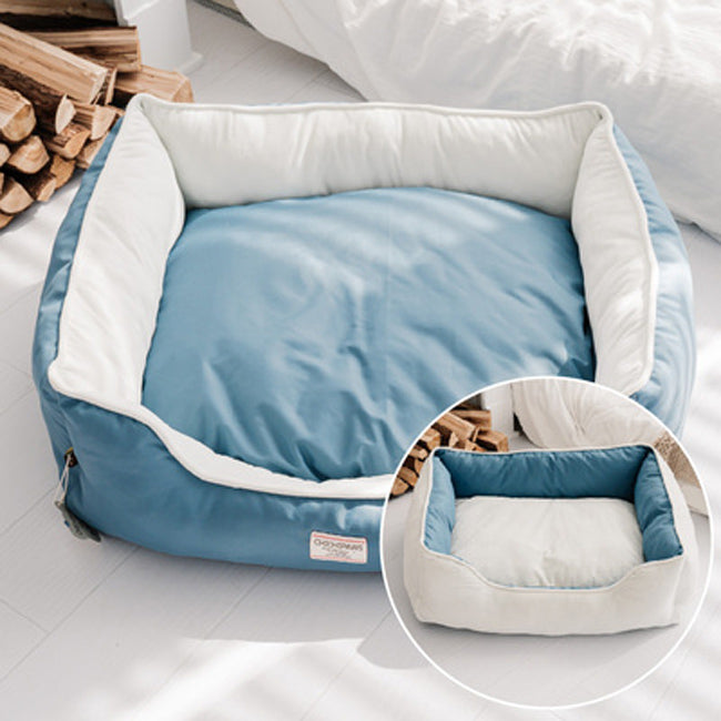2color enclosure cushion bed