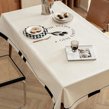 black tulip table cloth