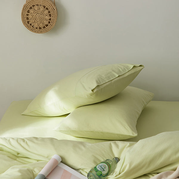 11color simple cotton pillow sheets