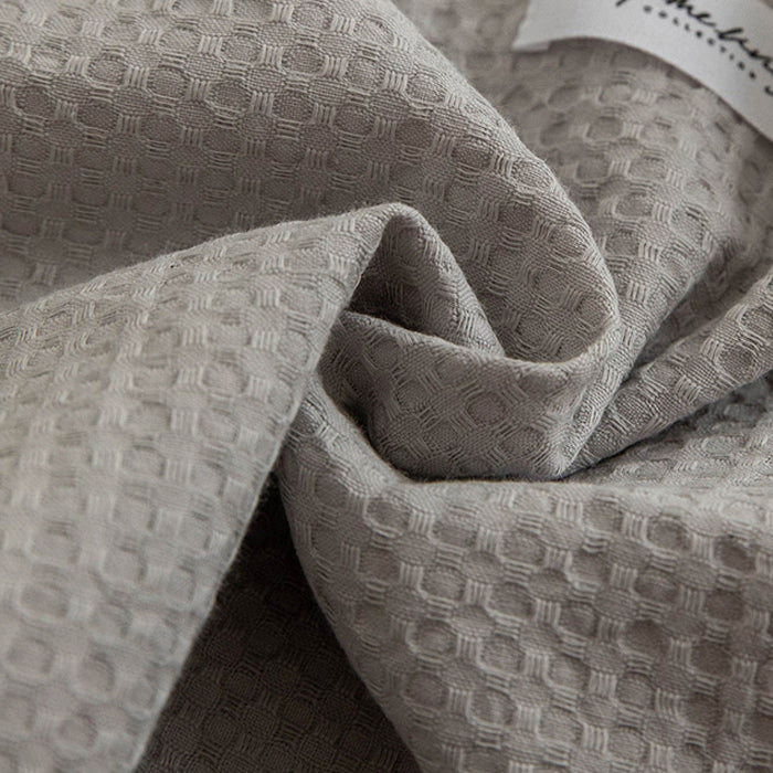 8color waffle soft cotton pillow sheets