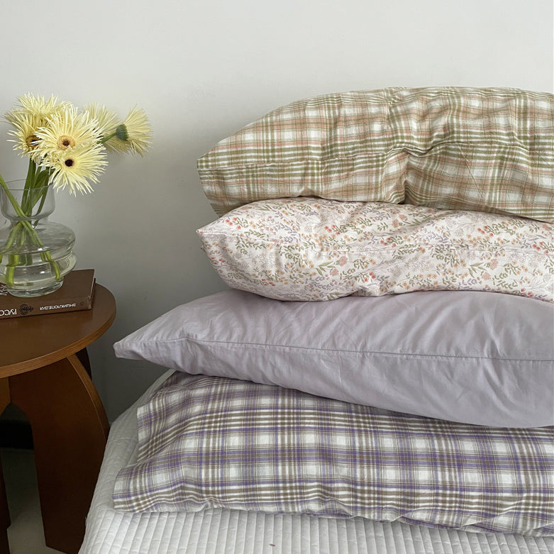 6design cotton single pillow sheets