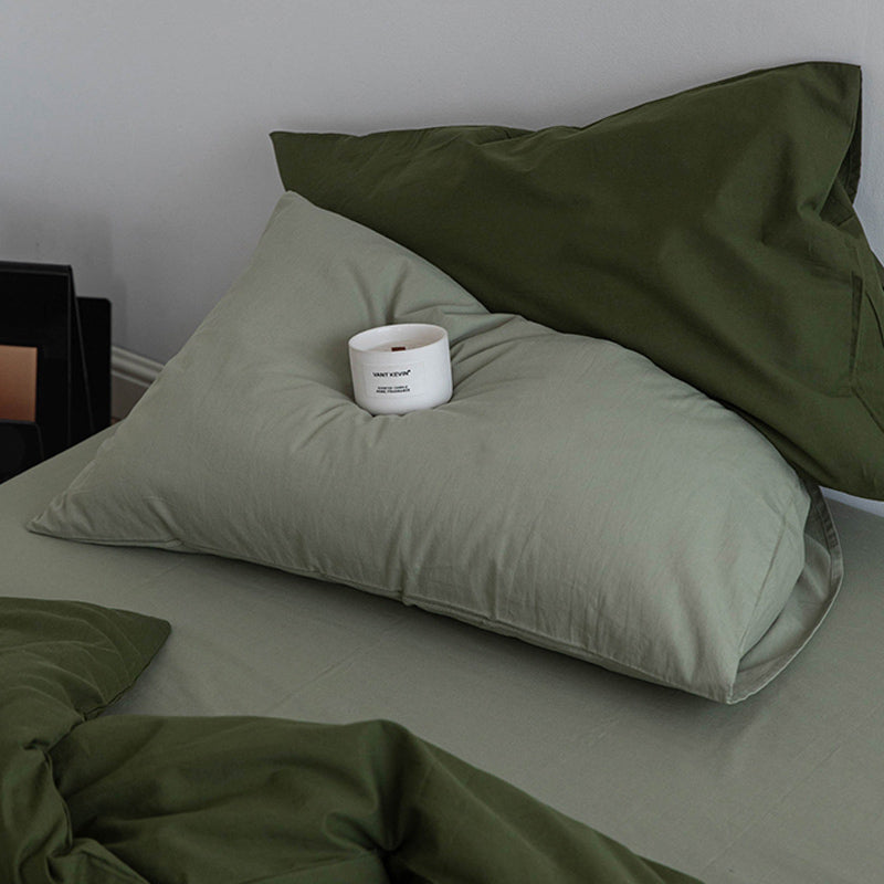 13color simple cotton pillow sheets