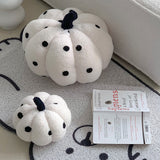 3size monotone pumpkin cushion