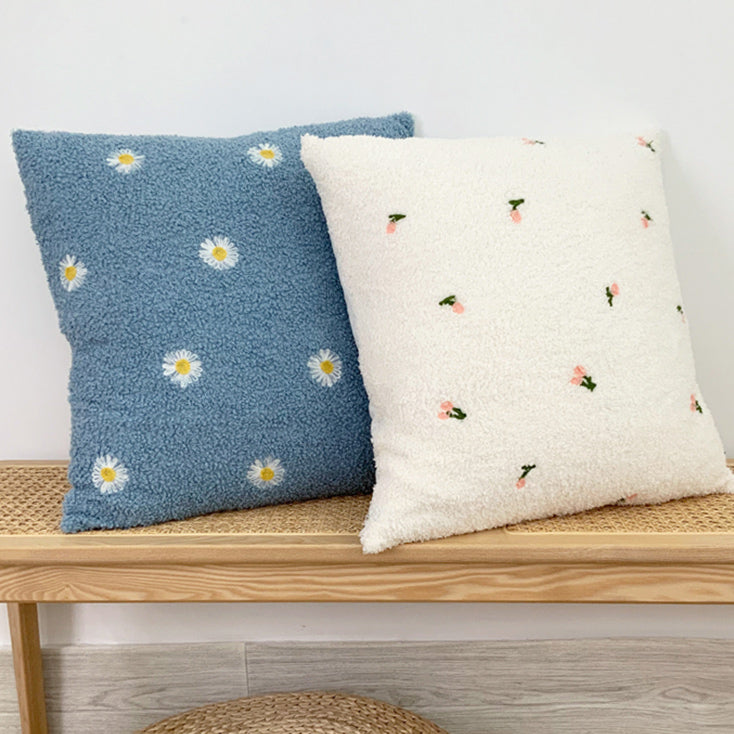 4design mini embroidery towel cushion