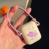 purple grape Airpods case