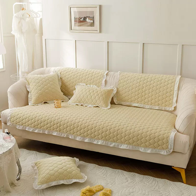 8color moroccan frill sofa cover