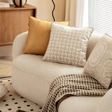 2design beige elegance logo cushion