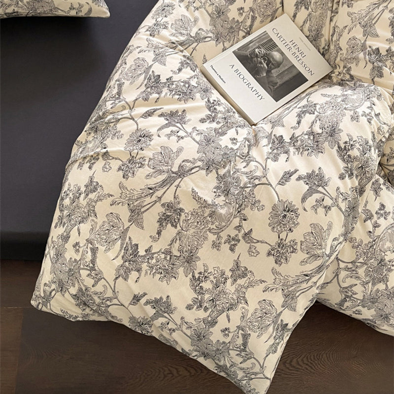 9design pale flower bedlinen set