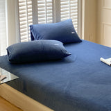 6color velvet waffle pillow sheets