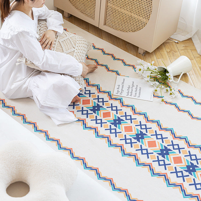 10design ethnic pattern floor mat
