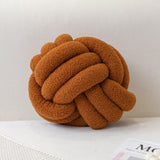 8color boa knit ball cushion