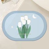 8design dream flower bath mat