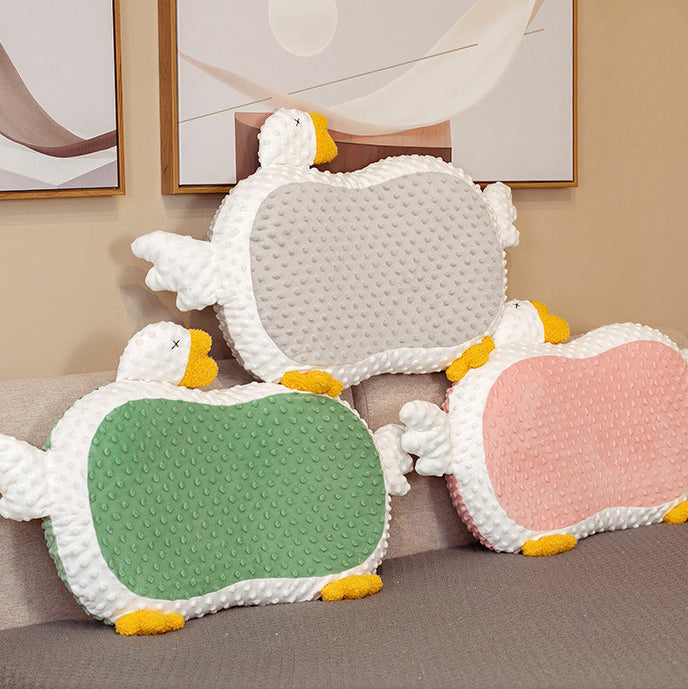 3color duck foam pillow