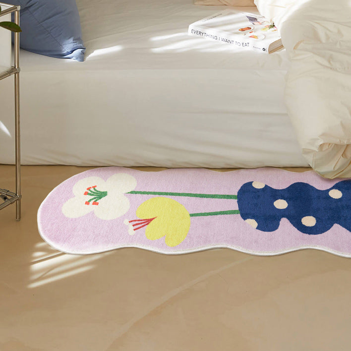 6design colorful flower mini mat