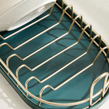 3color drainer kitchen rack