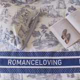 7design retro sketch bedlinen set