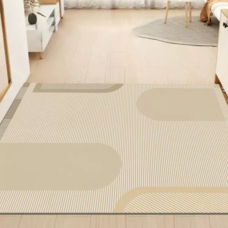 7design simple line square carpet