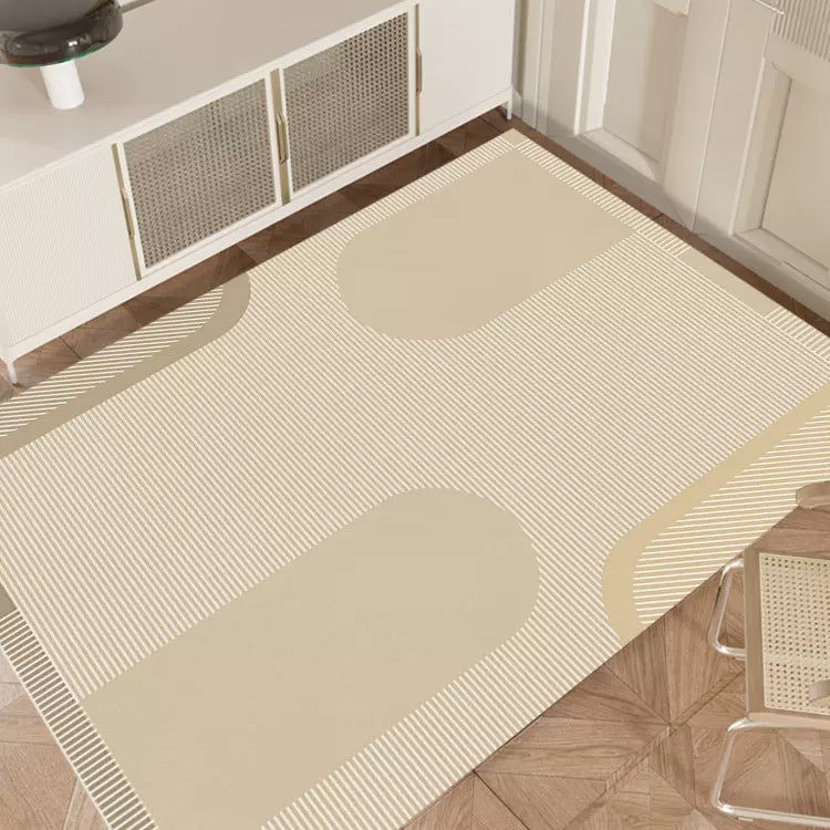 7design simple line square carpet