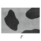 7design modern art square carpet