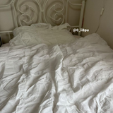 5color frill gather bedlinen set