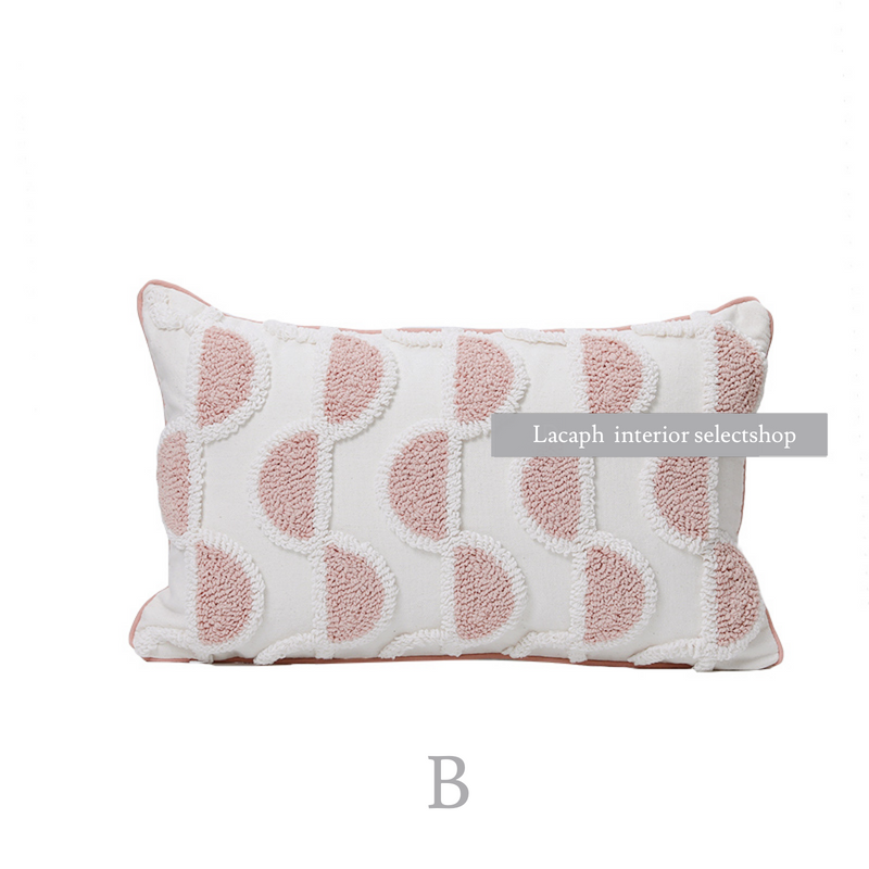 lovely pink boa cushion