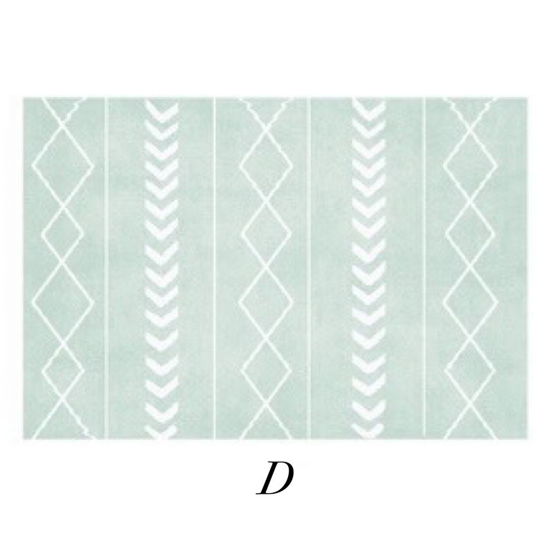 5design pastel square carpet