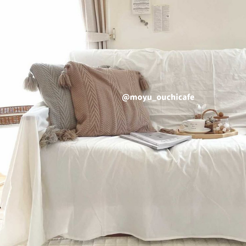 3color simple sofa cover