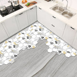 9design tile style square kitchen mat
