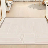 7design simple line square carpet
