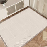 7design simple line square carpet