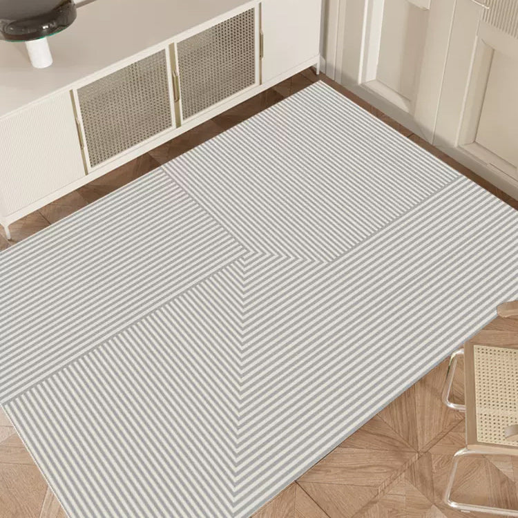 7design simple line square carpet