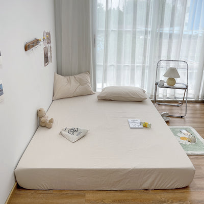 19color simple mattress sheet & pillow sheets set