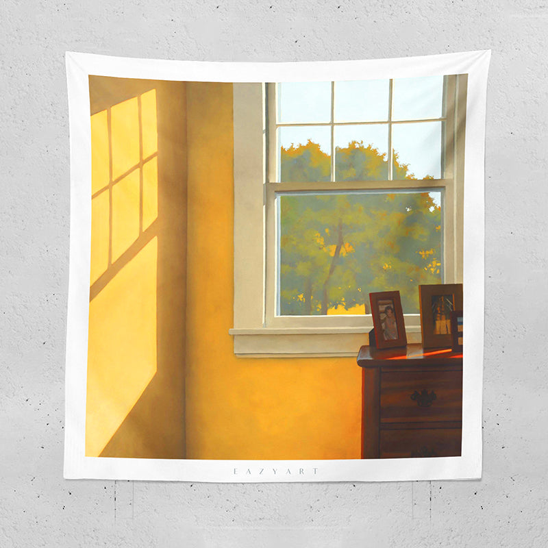 autumn window tapestry