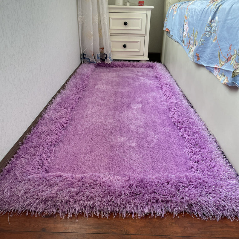 9color frill fringe square carpet