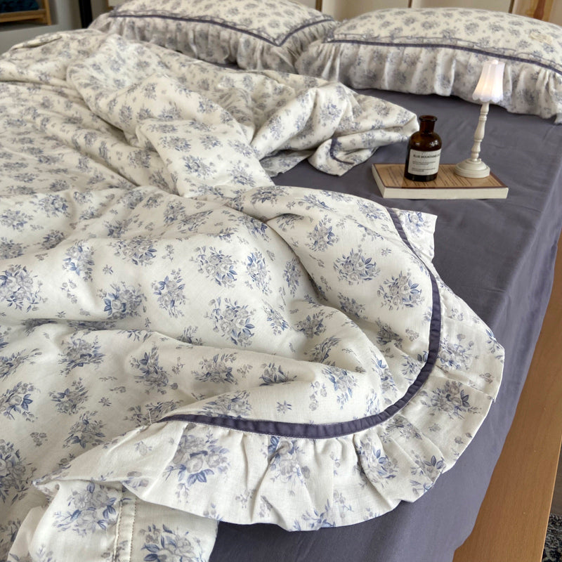 4design frill girly summer quilt