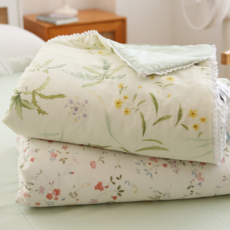 10design summer floral quilt
