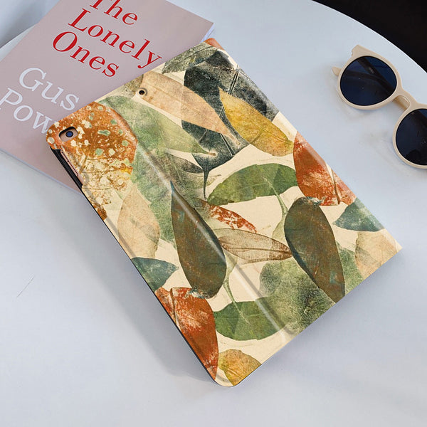 press leaf iPad case
