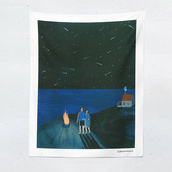 star observation tapestry