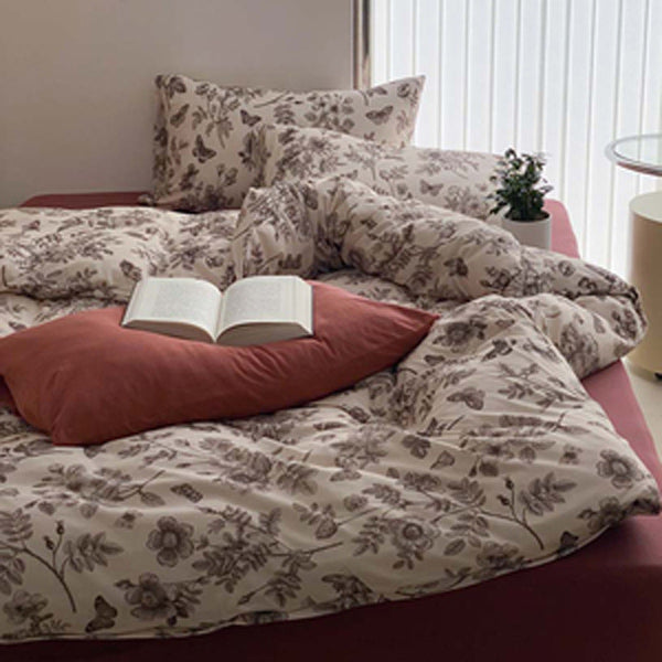 9design pale flower bedlinen set