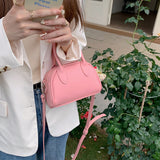 3color 2way leather mini bag