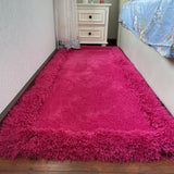 9color frill fringe square carpet