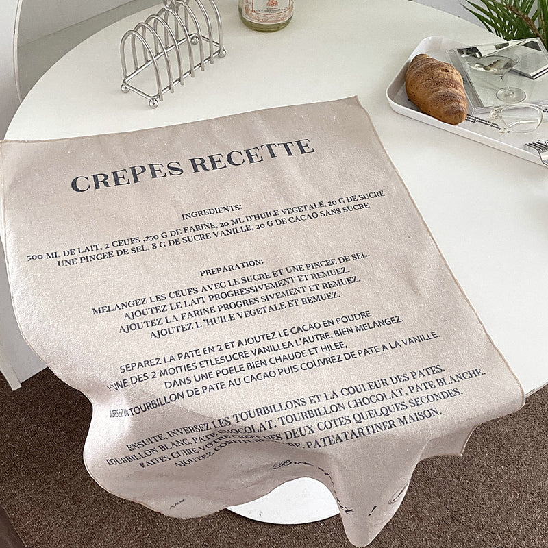 crepes recette tapetry