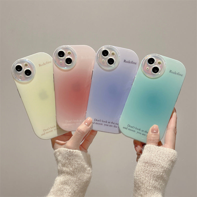 4color pastel gradation iPhone case