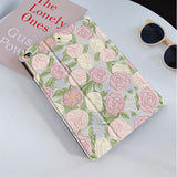 2design floral flower iPad case